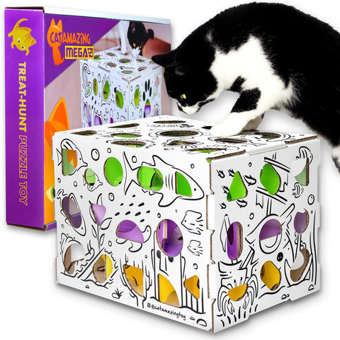 Cat Amazing MEGA Treat Puzzle Box