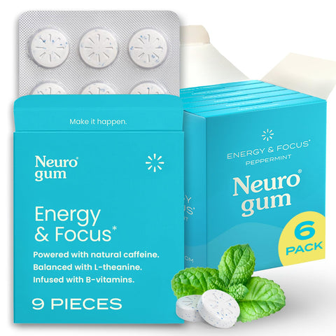 NeuroGum Energy Caffeine Gum (54 Pieces)