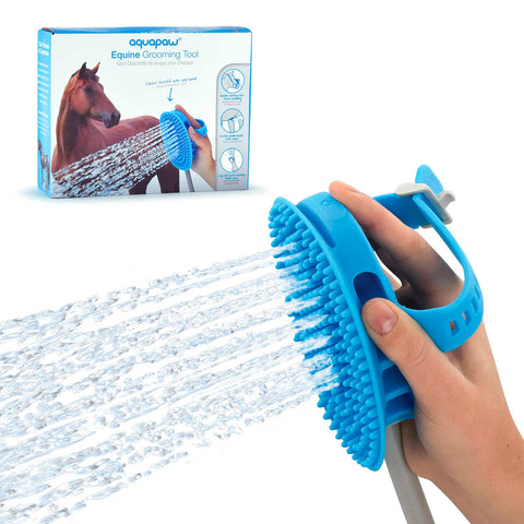 Aquapaw - 5-in-1 Horse Bathing Tool & Curry Comb