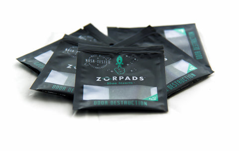 Zorpads Odor Eliminating Shoe Inserts - Five Pairs