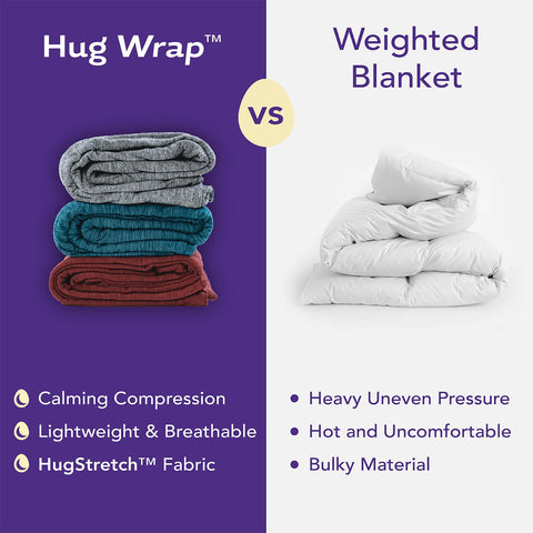 Hug Sleep Wrap - Wearable Blanket with Hoodie
