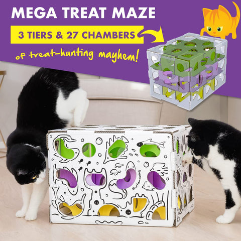 Cat Amazing MEGA Treat Puzzle Box