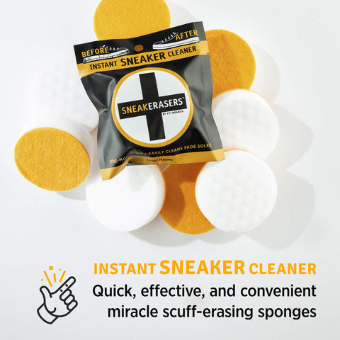 SneakERASERS Instant Sneaker Cleaner Sponge, 5 Pack