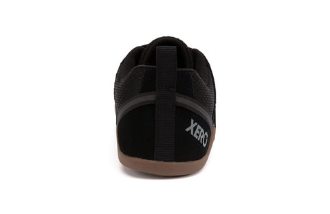 Xero Shoes Men’s Prio Suede Cross Training Shoe | Black/Gum