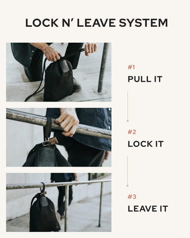 LOCTOTE Flak Sack Sport - Anti Theft Backpack | Cut-Resistant | Safe Travel Bag
