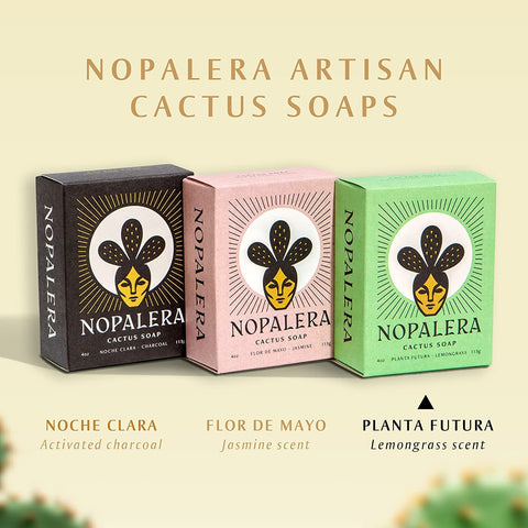 Nopalera Lemongrass Bar Soap, 4 Oz