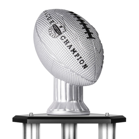 TrophySmack Perpetual Fantasy Football Trophy (Silver)