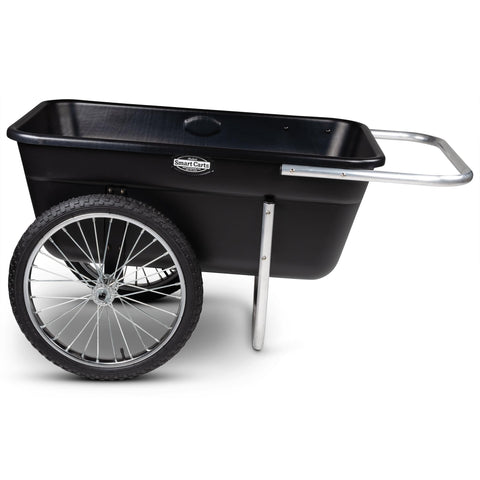 Smart Carts Premium Yard Cart - Strong, Lightweight, 20" Wheels