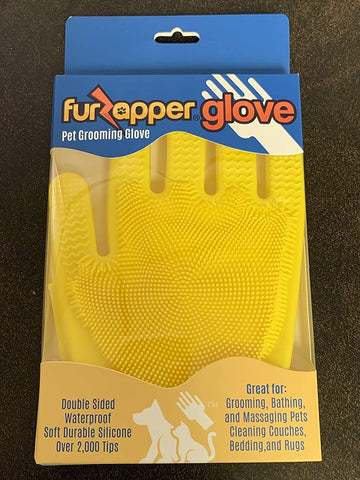 FURZAPPER Pet Grooming Glove, Deshedder & Hair Remover