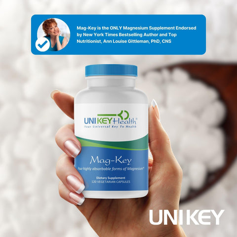 Uni Key Health Mag-Key Full Spectrum Magnesium Supplement, 60 Servings