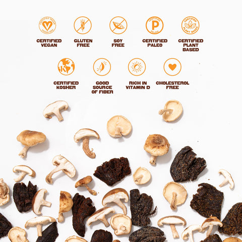Pan's Mushroom Jerky Variety Pack (2.2 Ounce, Pack of 4)
