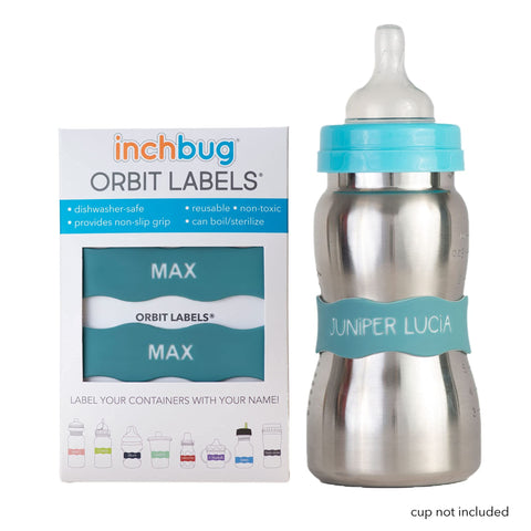 InchBug Orbit Labels 2.0 Personalized - Seagrass Green