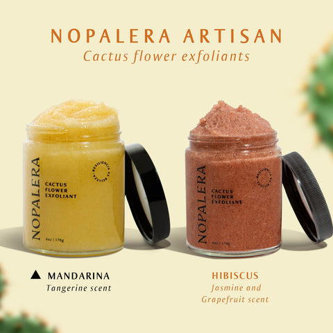 Nopalera Mandarina Cactus Flower - Face & Body Scrub