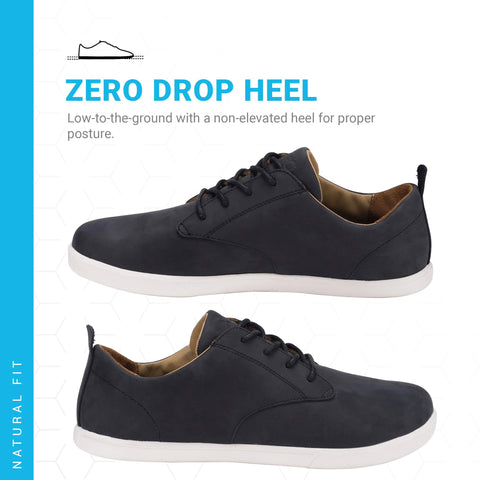 Xero Shoes Men's Glenn, Black/White, 11