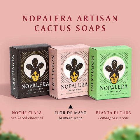 Nopalera Bar Soap, Jasmine Essential Oils - 4 oz