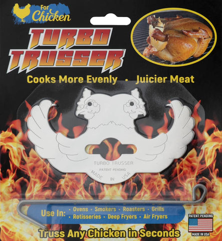 Turbo Trusser for Chicken - Cooks Evenly & Juicier