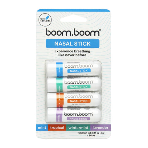 BoomBoom Nasal Stick (4 Pack)