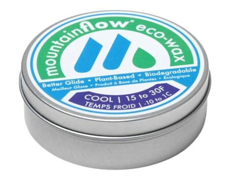 mountainFLOW Plant-Based Ski/Snowboard Hot Rub-On Wax, COOL