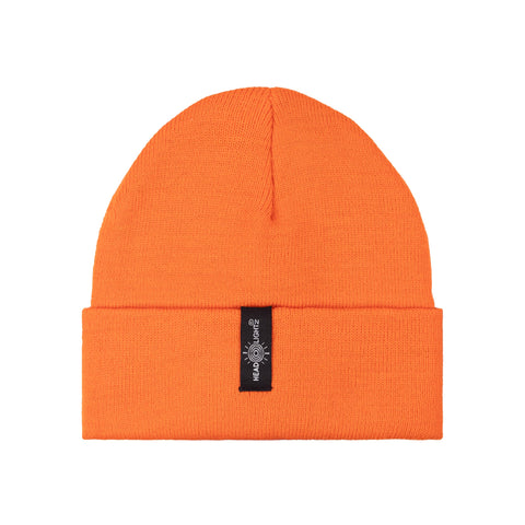 HEAD LIGHTZ Kids Beanie and Glove Set with Charger - Orange