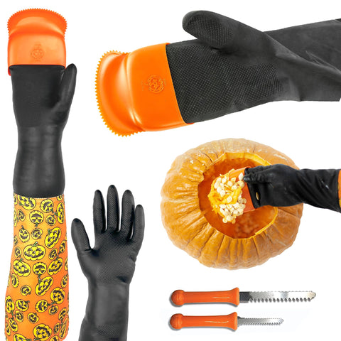 Halloween Moments Pumpkin Scraper Glove