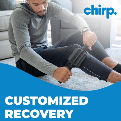 Chirp 3-in-1 Muscle Roller, Customizable Massager