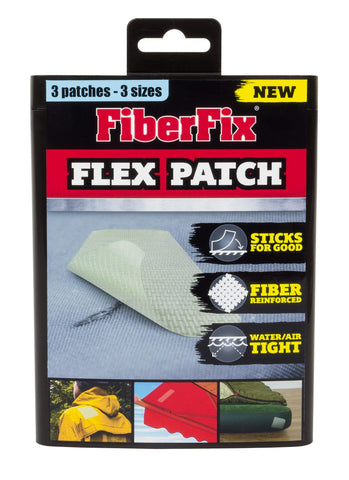 FiberFix Flex Patch 3 Patch Set, 3 Sizes