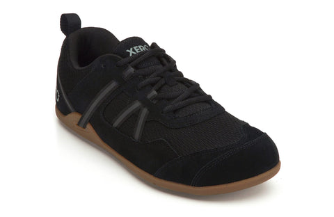 Xero Shoes Men’s Prio Suede Cross Training Shoe | Black/Gum