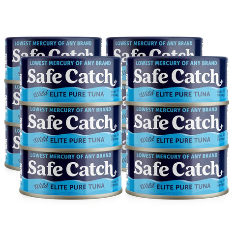 Safe Catch Elite Wild Tuna - Low-Mercury - Pack of 12