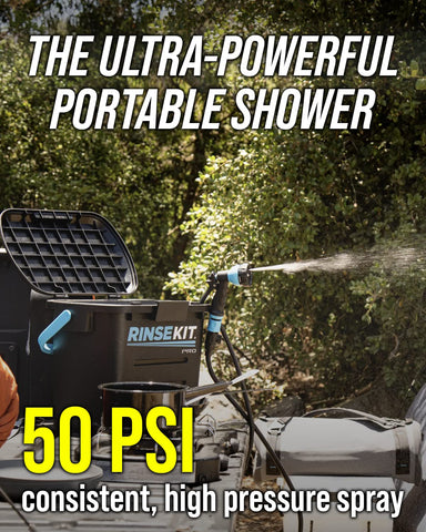 Rinse Kit PRO Portable Shower 3.5 Gal