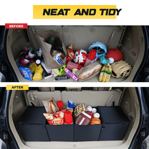 Trobo Trunk Organizer - Multipurpose Car Storage Box