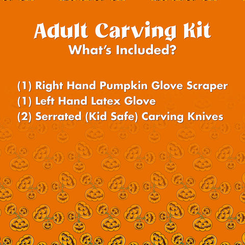 Halloween Moments Pumpkin Scraper Glove
