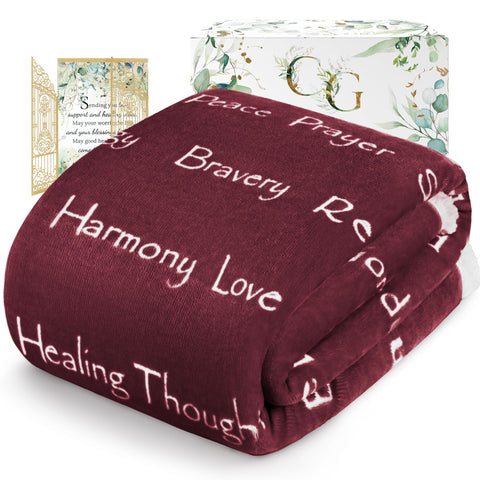 Hug Sleep Blankets for Women - Merlot